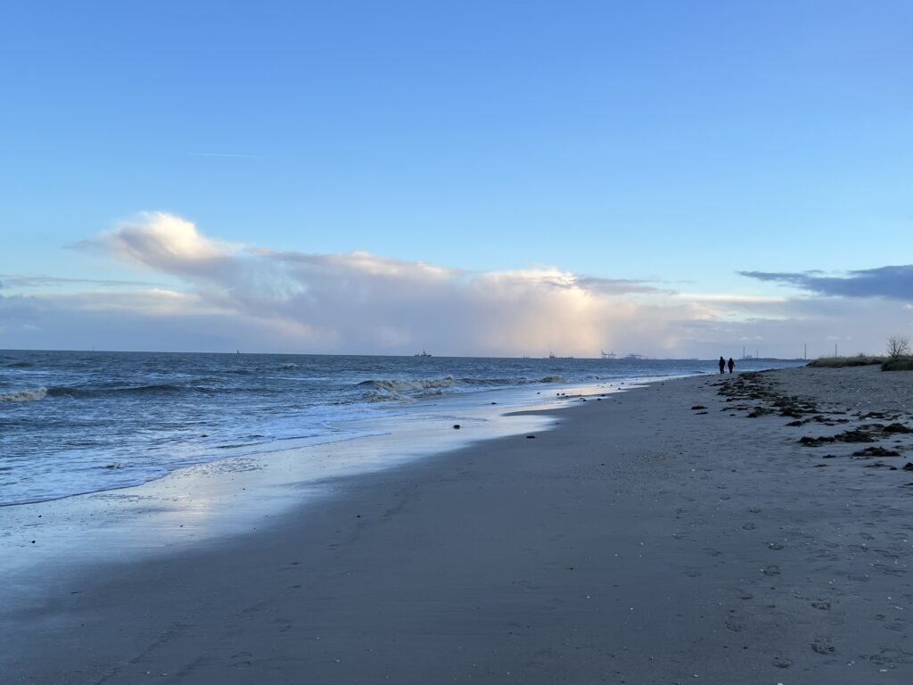 Monatsrückblick Januar 2025 - der einsame Strand und das Meer