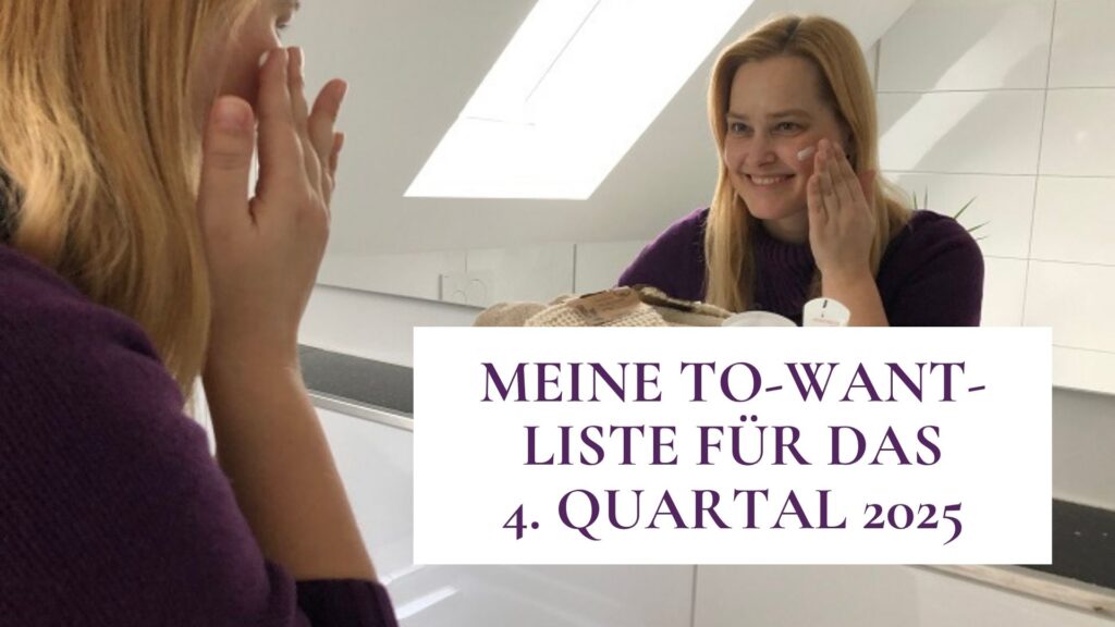 To-Want-Liste für das 4. Quartal 2025
