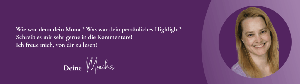 Monatsrückblick CTA