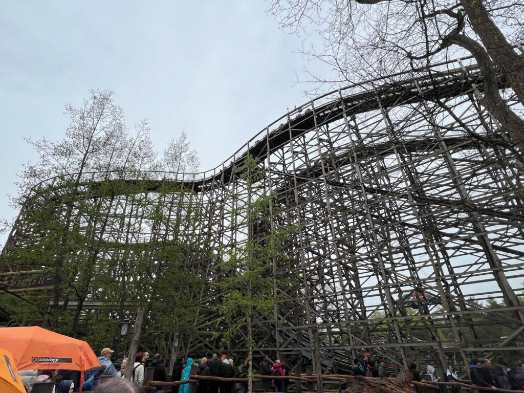 Jahresrückblick 2025 - Osterurlaub - Achterbahn in Efteling