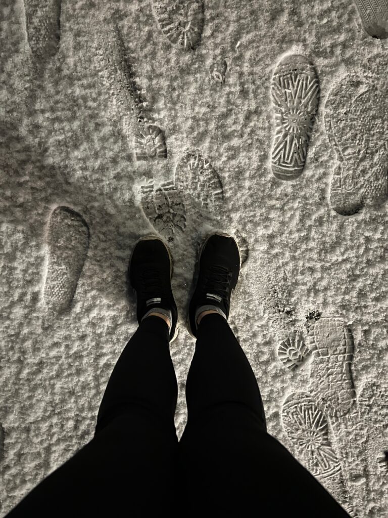 Jahresrückblick 2025 - der erste Schnee