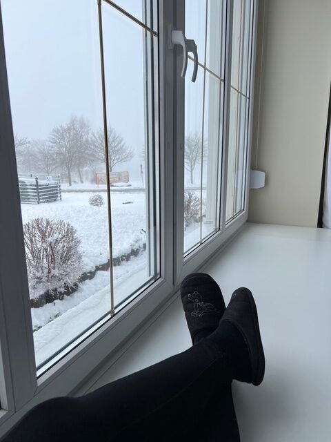 Monatsrückblick April 2026 - Blick in den Schnee im Harz